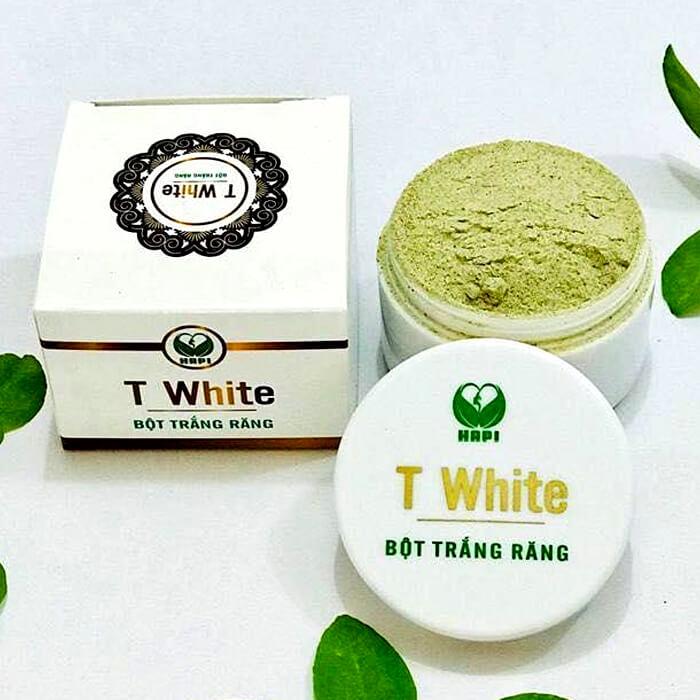 giá bột trắng răng t white