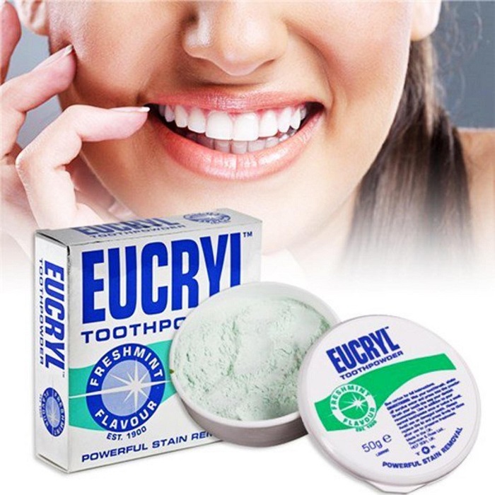 có nên dùng bột tẩy trắng răng eucryl có nên dùng bột tẩy trắng răng eucryl