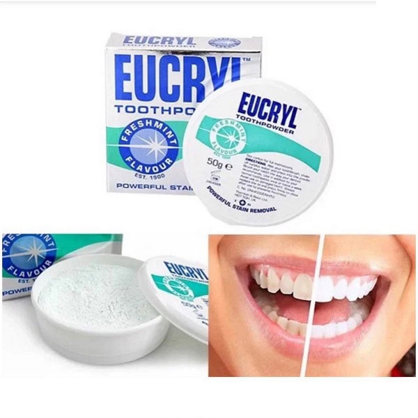 Bột trắng răng anh eucryl Bột trắng răng anh eucryl