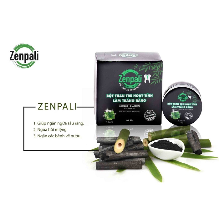 Bột trắng răng zenpali
