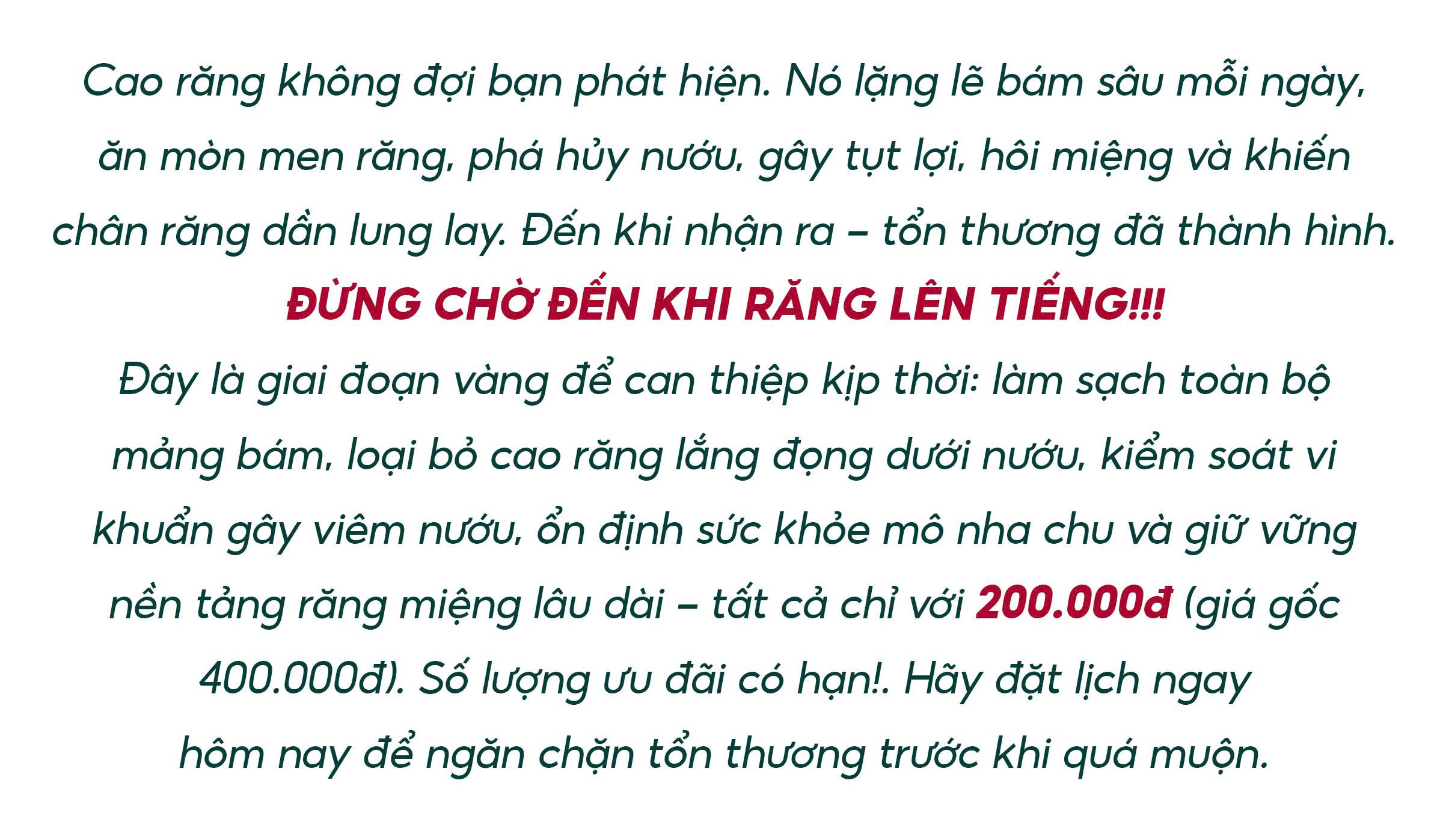 Lấy cao răng