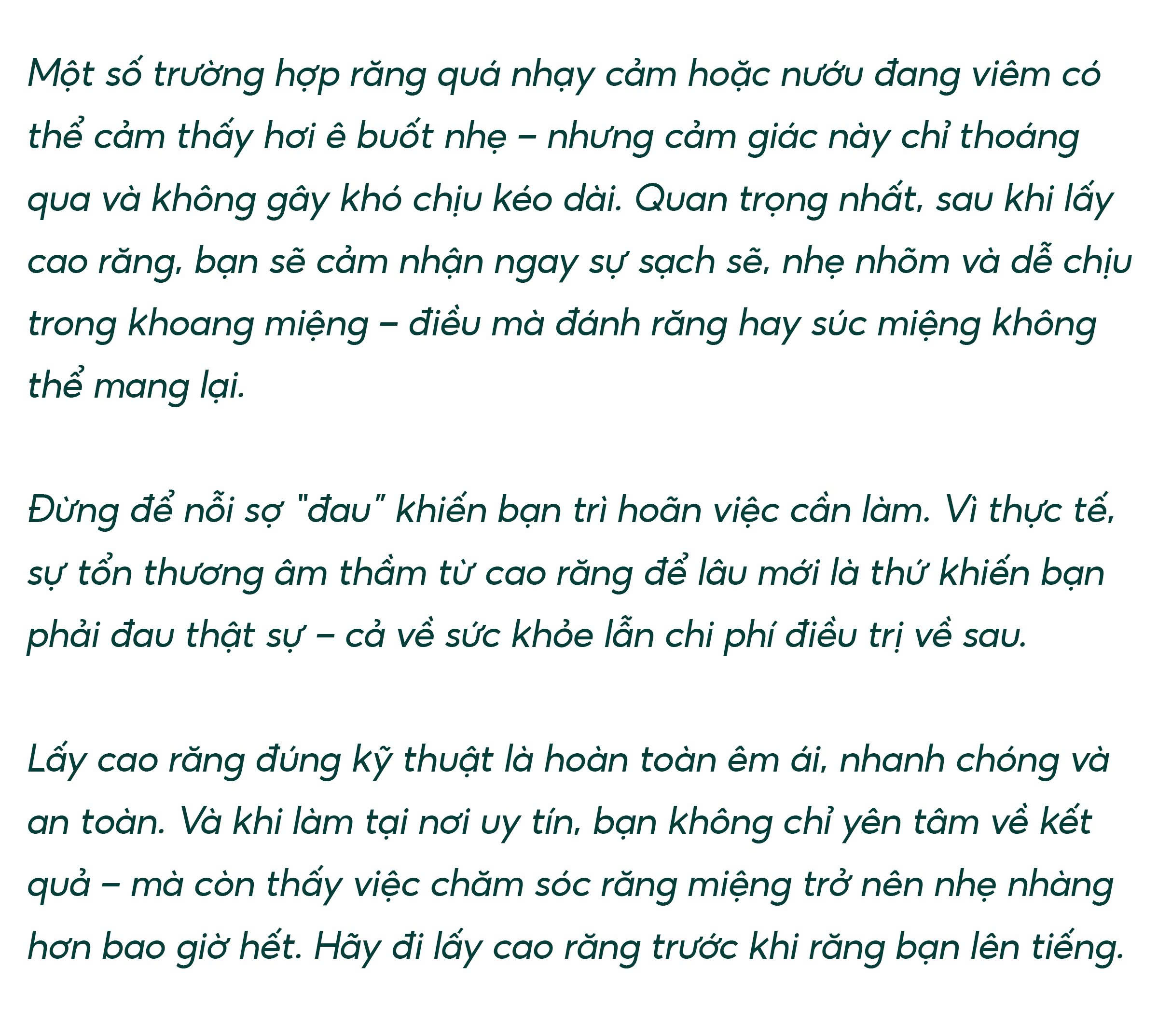 Lấy cao răng