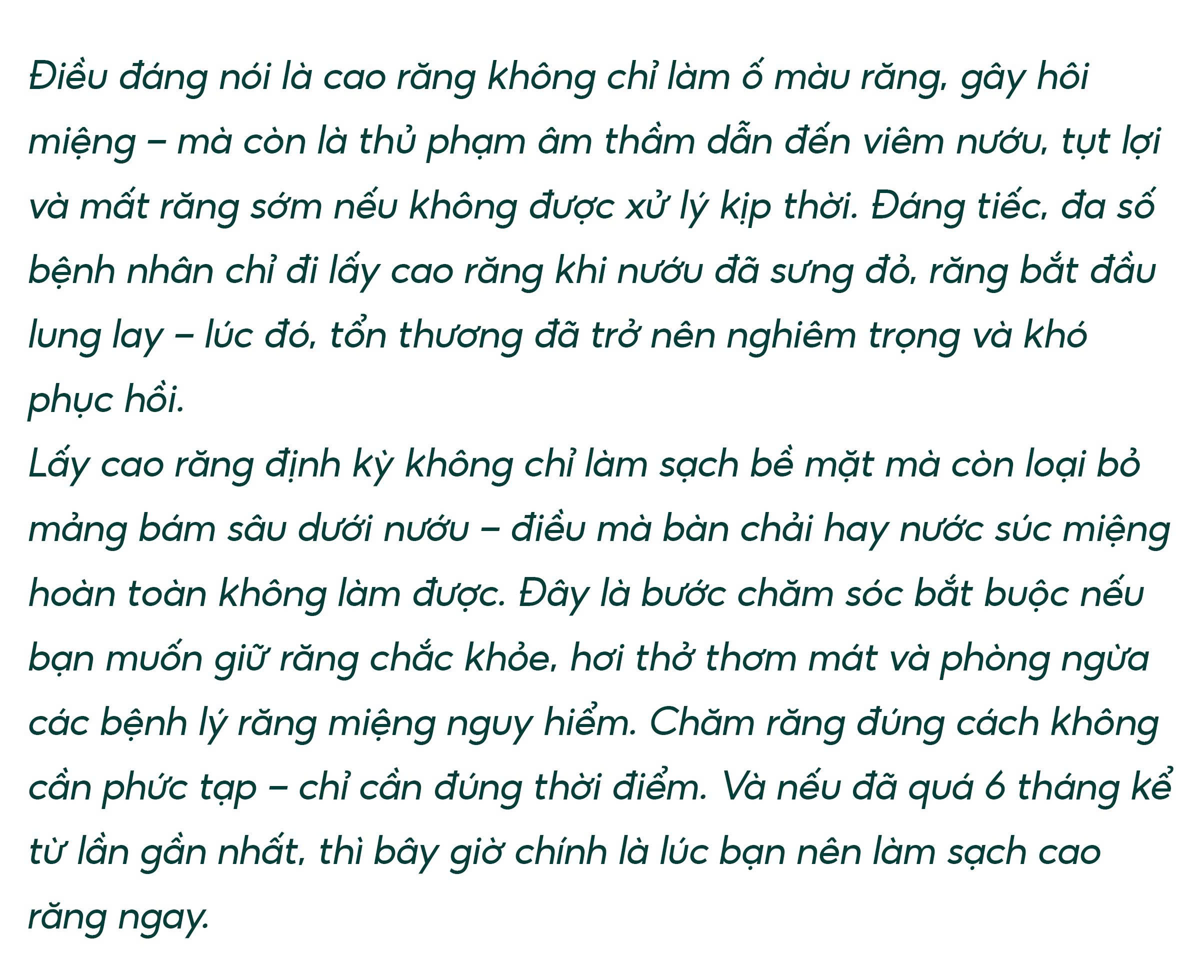 Lấy cao răng